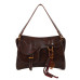 Женская кожаная сумка 8831 BROWN