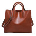 Женская кожаная сумка 8952-1 BROWN