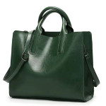 Женская кожаная сумка 8952-1 GREEN