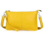 Женская кожаная сумка 966 YELLOW