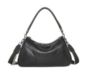 Женская кожаная сумка A1811 BLACK