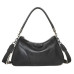 Женская кожаная сумка A1811 BLACK