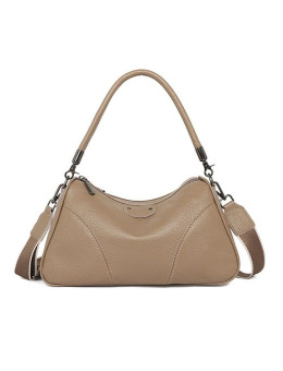 Женская кожаная сумка A1811 KHAKI