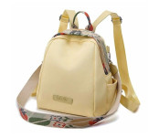 Женский текстильный рюкзак A1813 YELLOW