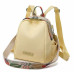 Женский текстильный рюкзак A1813 YELLOW