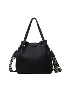 Женская кожаная сумка A1814 BLACK