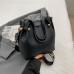 Женская кожаная сумка A1814 BLACK
