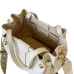 Женская кожаная сумка A1814 WHITE
