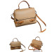 Женская кожаная сумка C196 L KHAKI