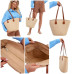 Женская соломенная сумка COL-24 BEIGE