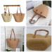 Женская соломенная сумка COL-24 BEIGE
