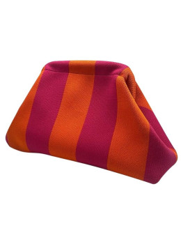 Женская косметичка сумка клатч COS-175 ORANGE RED