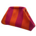 Женская косметичка сумка клатч COS-175 ORANGE RED