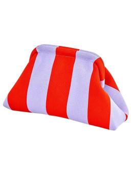 Женская косметичка сумка клатч COS-175 PURPLE RED