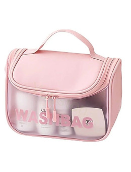 Водонепроницаемая дорожная косметичка COS-18 PINK
