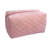 Женская меховая косметичка COS-55 PINK