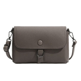 Женская кожаная сумка FG-8377 GREY