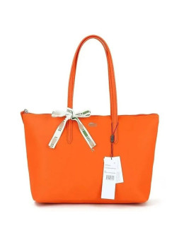 Женская кожаная сумка LAC-307 ORANGE