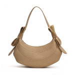 Женская текстильная сумка LPJX2736 BROWN
