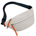 Поясная текстильная сумка PP-34 WHITE