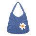 Сумка вязаная авоська RO-868 BLUE